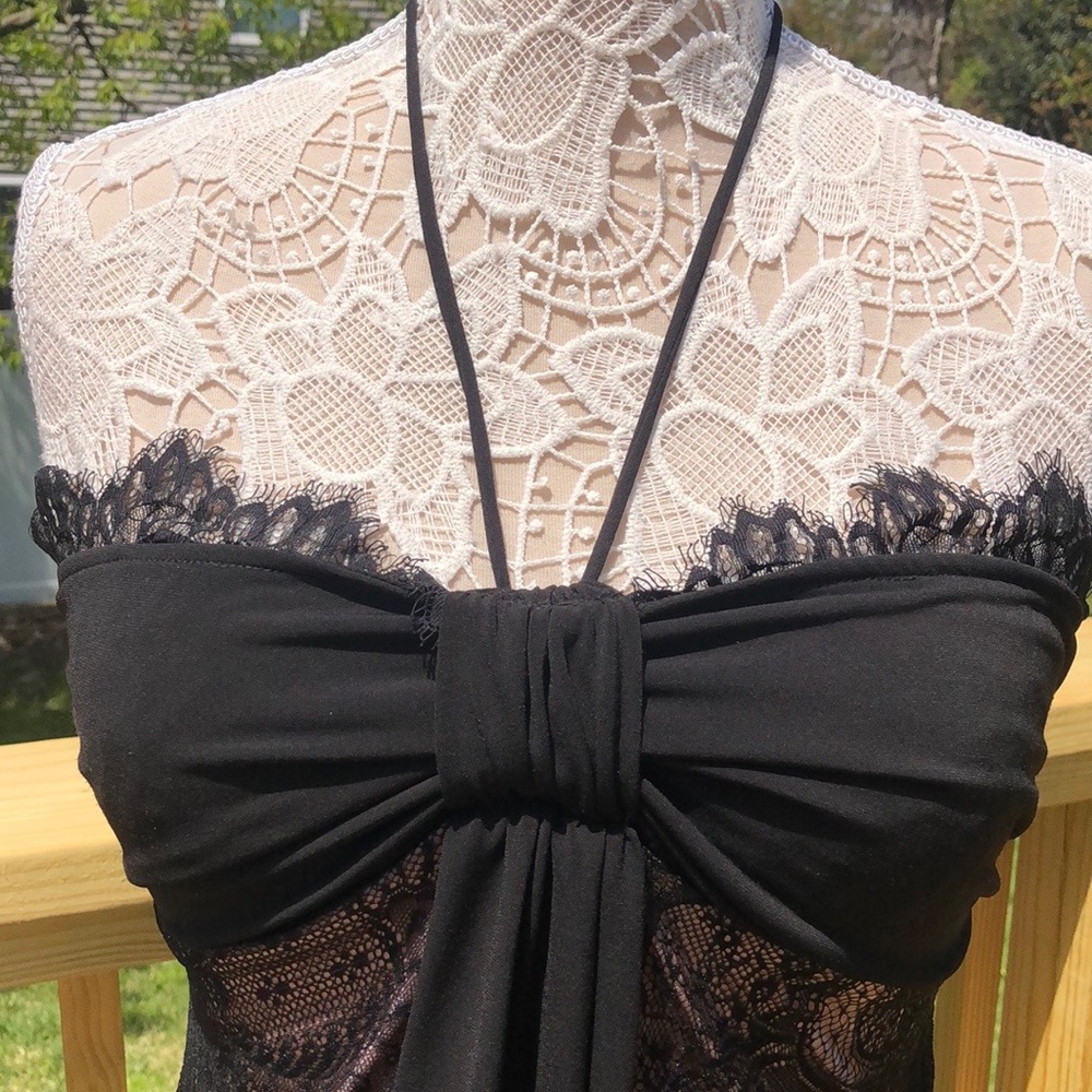 Alexia Admor Black Lace Cocktail Dress, EUC - Picture 2 of 10